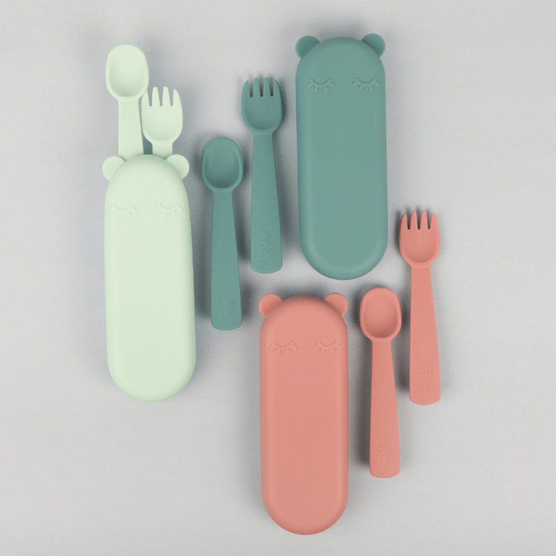 We Might Be Tiny Feedie Fork & Spoon Set