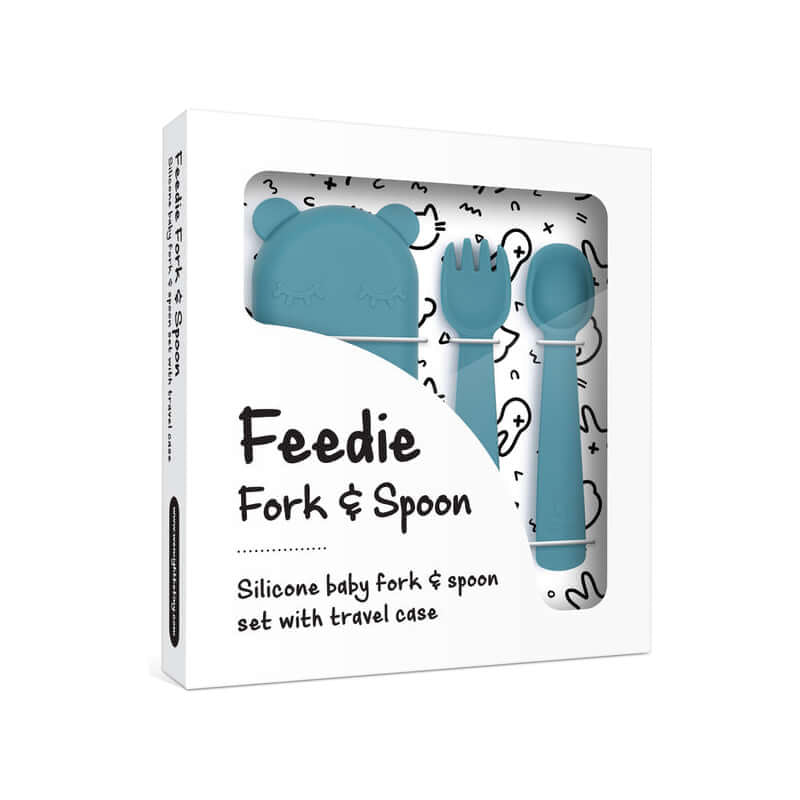 We Might Be Tiny Feedie Fork & Spoon Set
