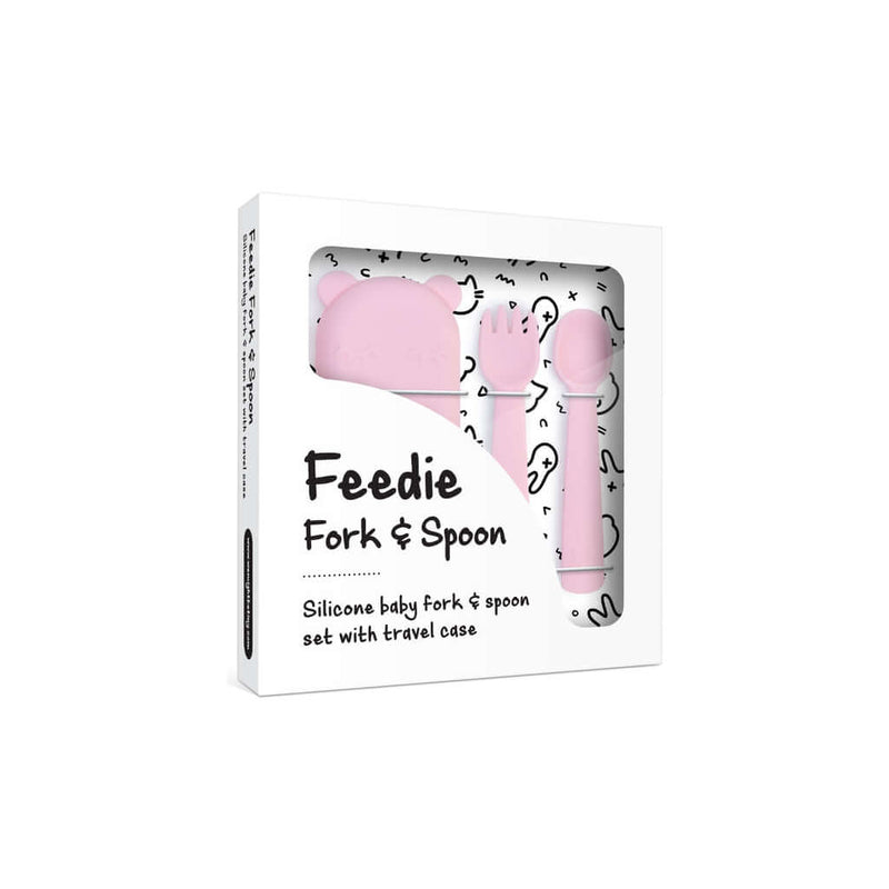 We Might Be Tiny Feedie Fork & Spoon Set