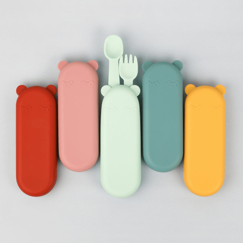 We Might Be Tiny Feedie Fork & Spoon Set