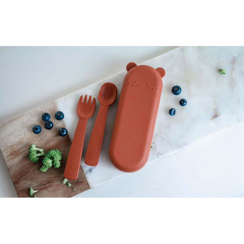 We Might Be Tiny Feedie Fork & Spoon Set
