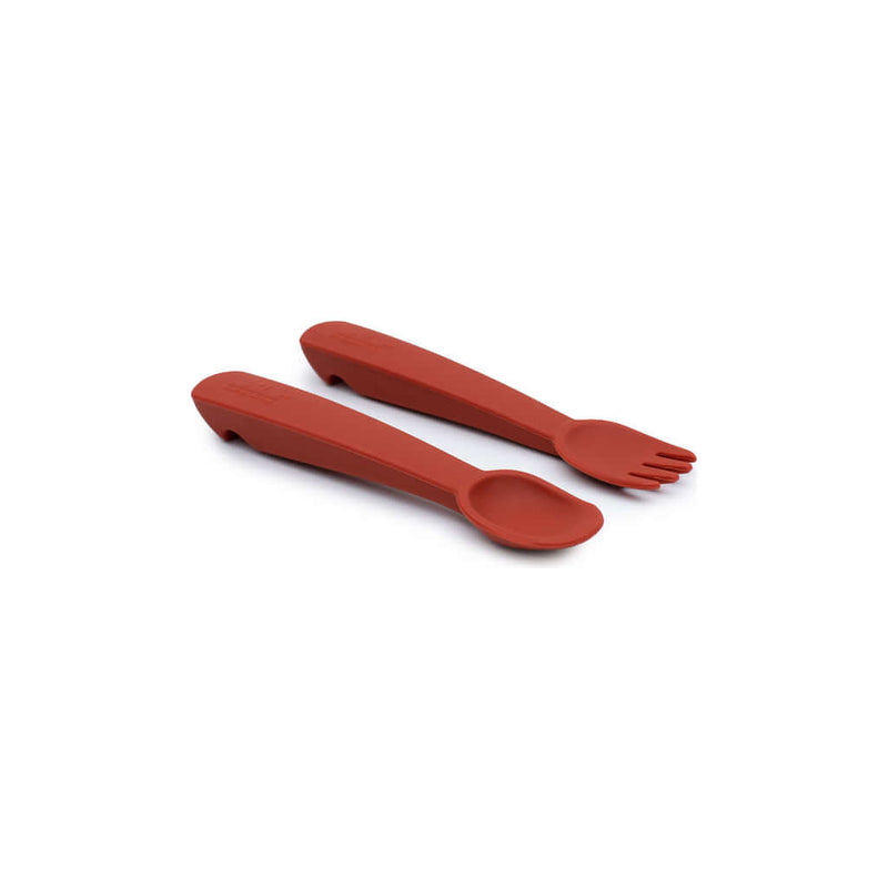 We Might Be Tiny Feedie Fork & Spoon Set