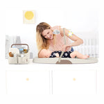Wipe Clean Changing Pad - Oat