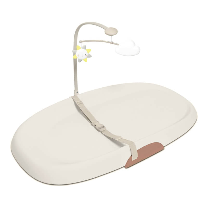 Wipe Clean Changing Pad - Oat