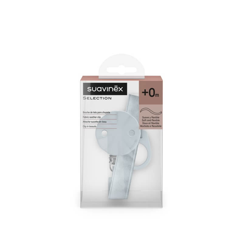 Suavinex Wonderland Soother Clip With Ribbon