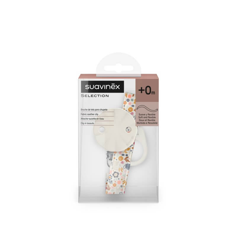 Suavinex Wonderland Soother Clip With Ribbon