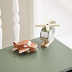 Wooden Helicopter and Plane