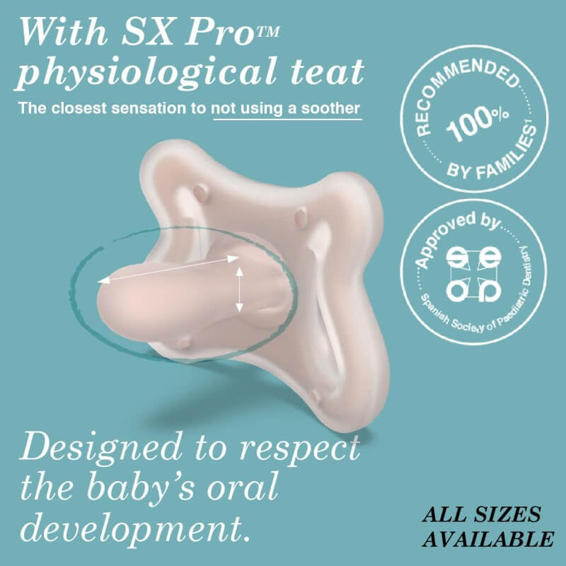 Suavinex Zero Zero™ SX PRO™ Physiological Silicone Soother - 6-18m