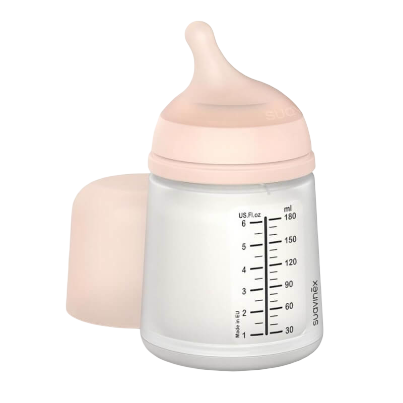 Suavinex Zero Zero Anti-Colic Bottle 180ml - Adaptable Flow 0+ Months
