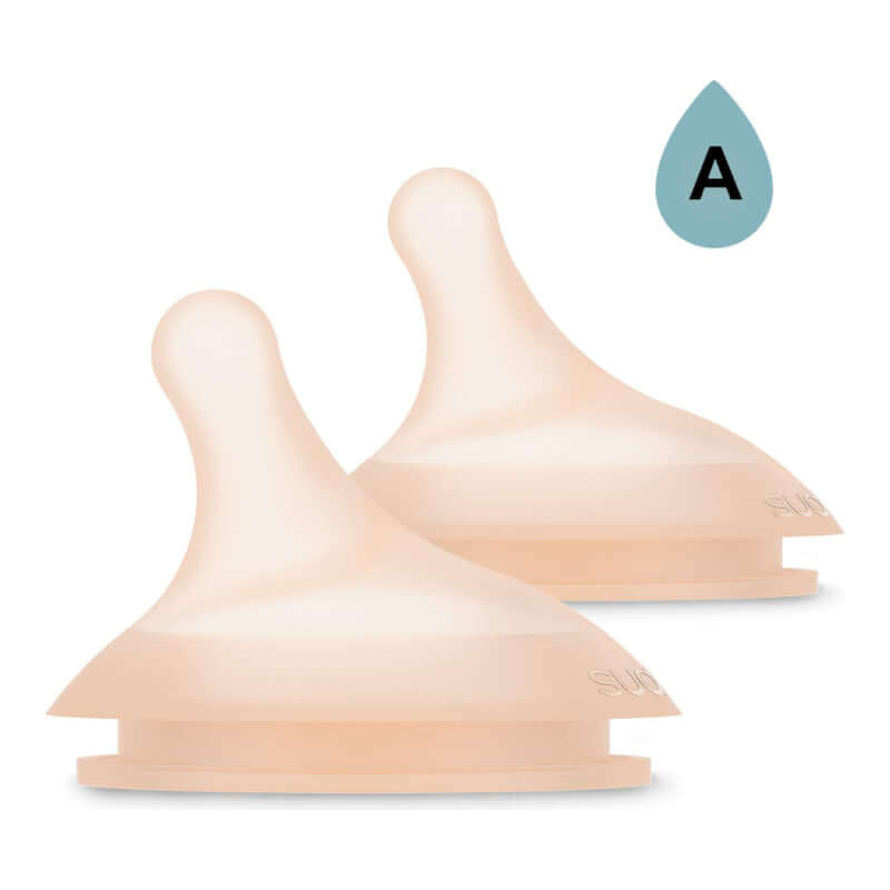 Suavinex Zero Zero Silicone Teat 2 Pack