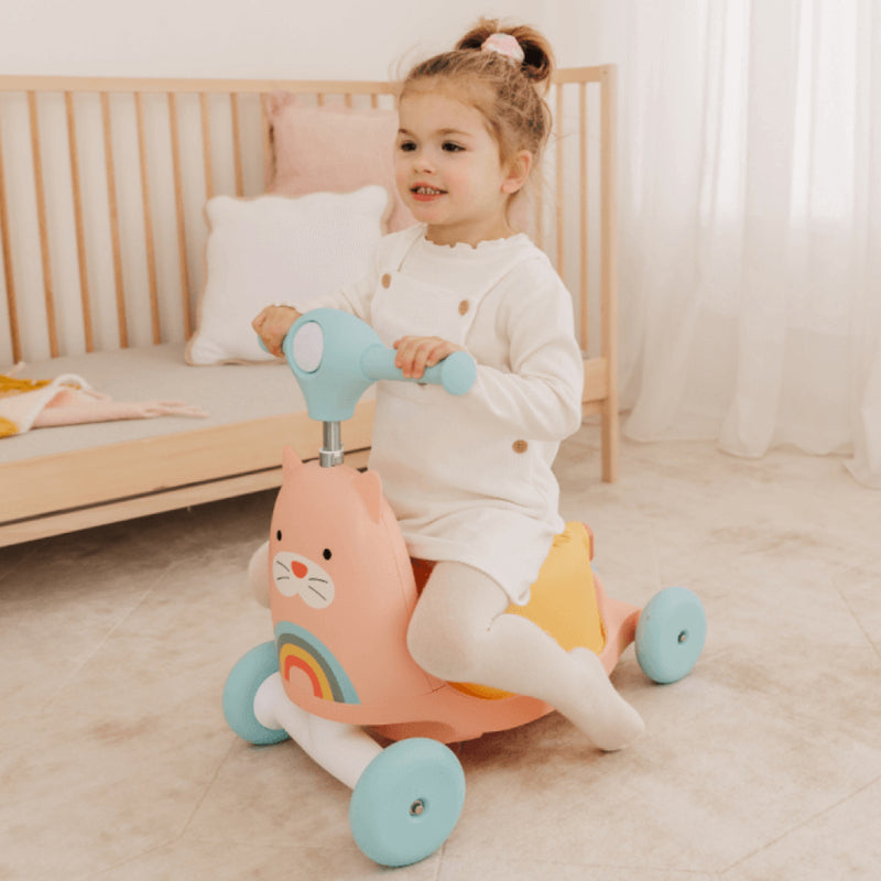 Zoo 3-in-1 Ride On Toy - Cat
