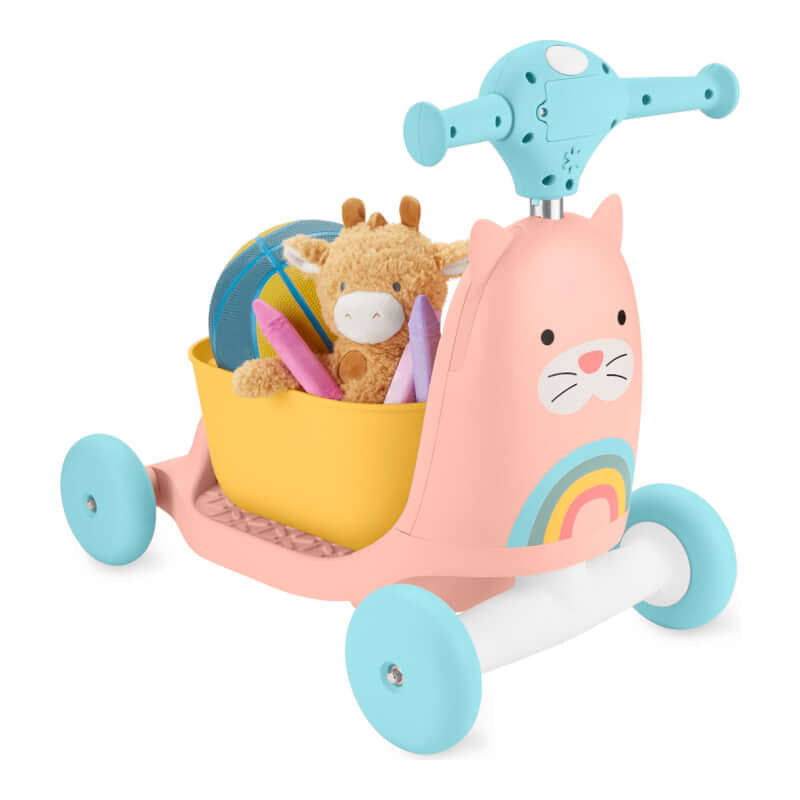 Zoo 3-in-1 Ride On Toy - Cat