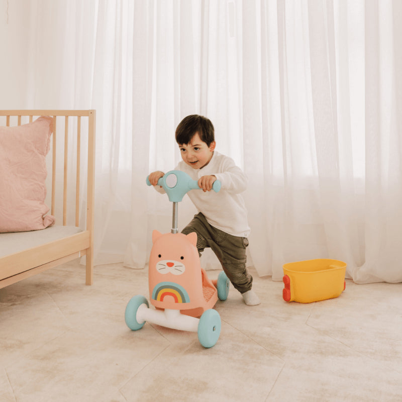 Skip Hop Zoo 3-in-1 Ride On Toy - Cat