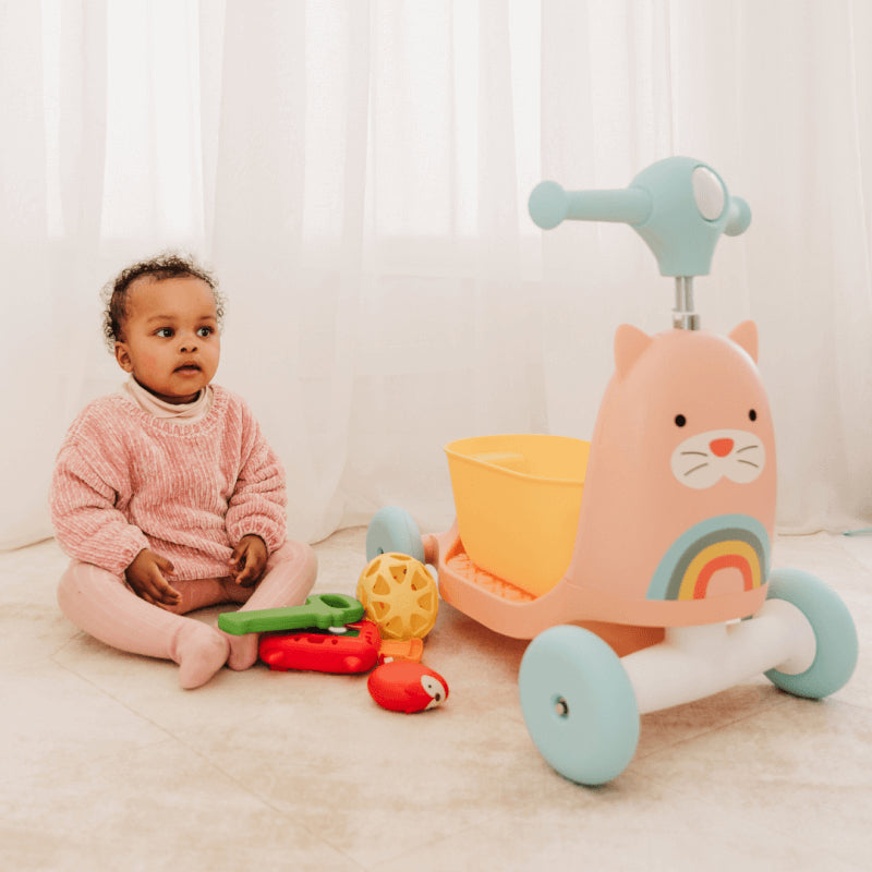 Skip Hop Zoo 3-in-1 Ride On Toy - Cat