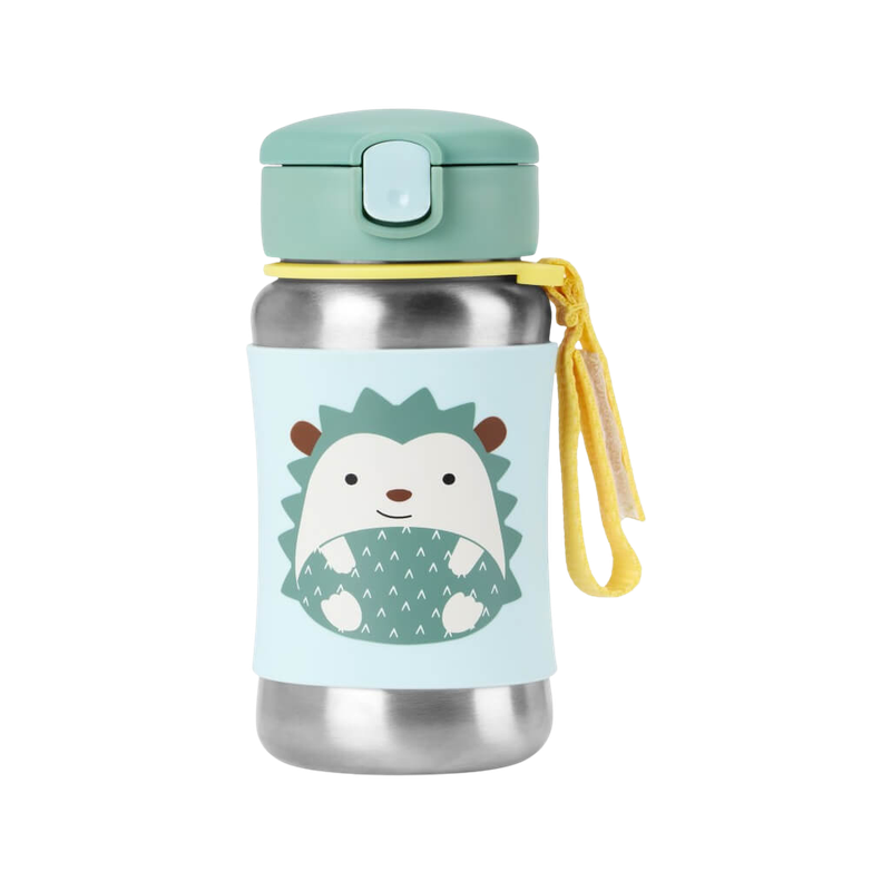 Zoo Stainless Steel Straw Bottle