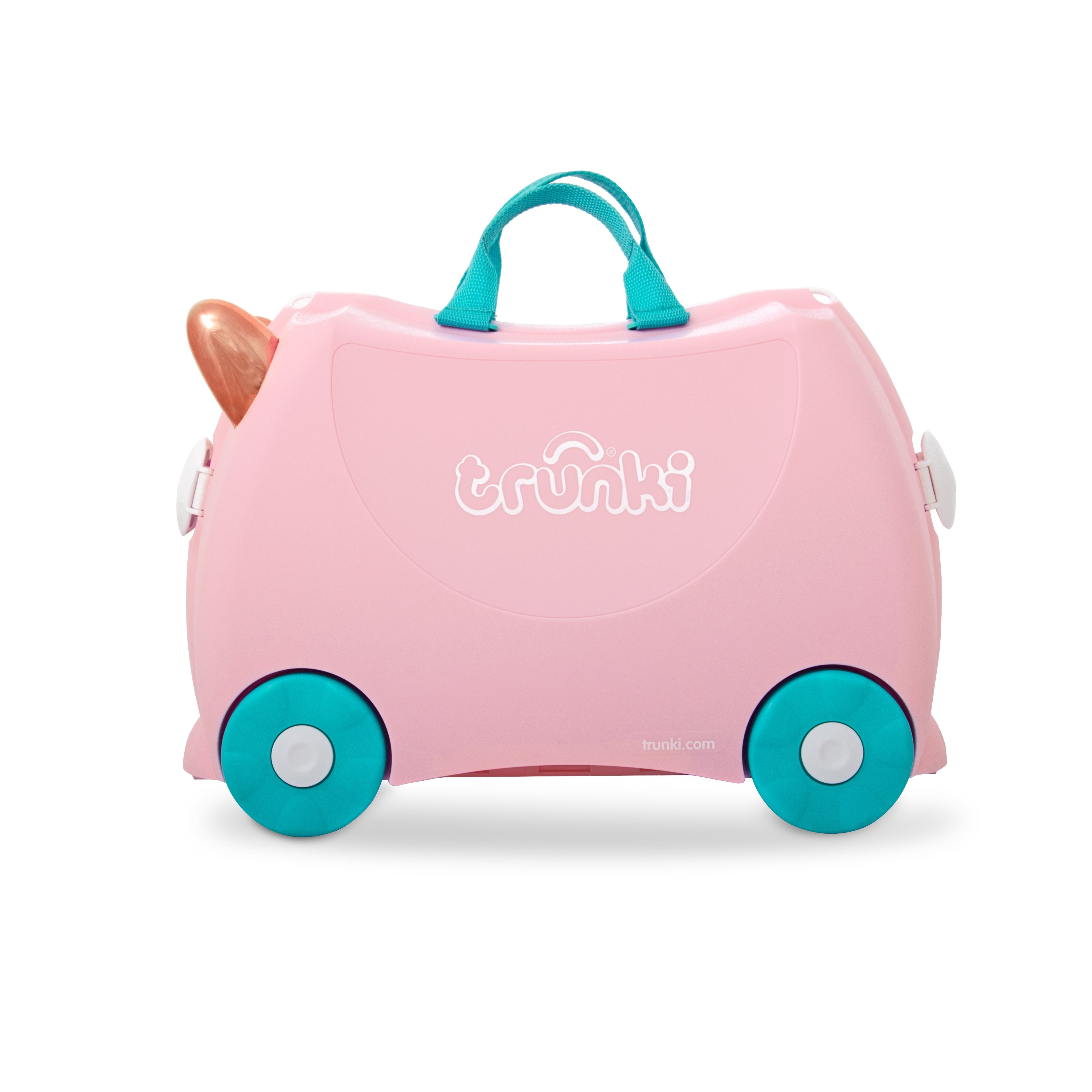 Trunki Ride-On Luggage - Flossi the Flamingo