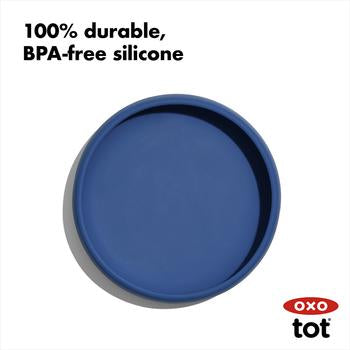 Silicone Plate - Navy