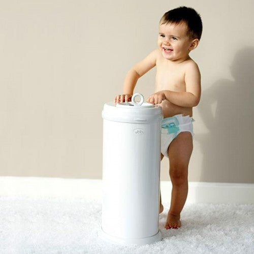 Ubbi Nappy Bin - White