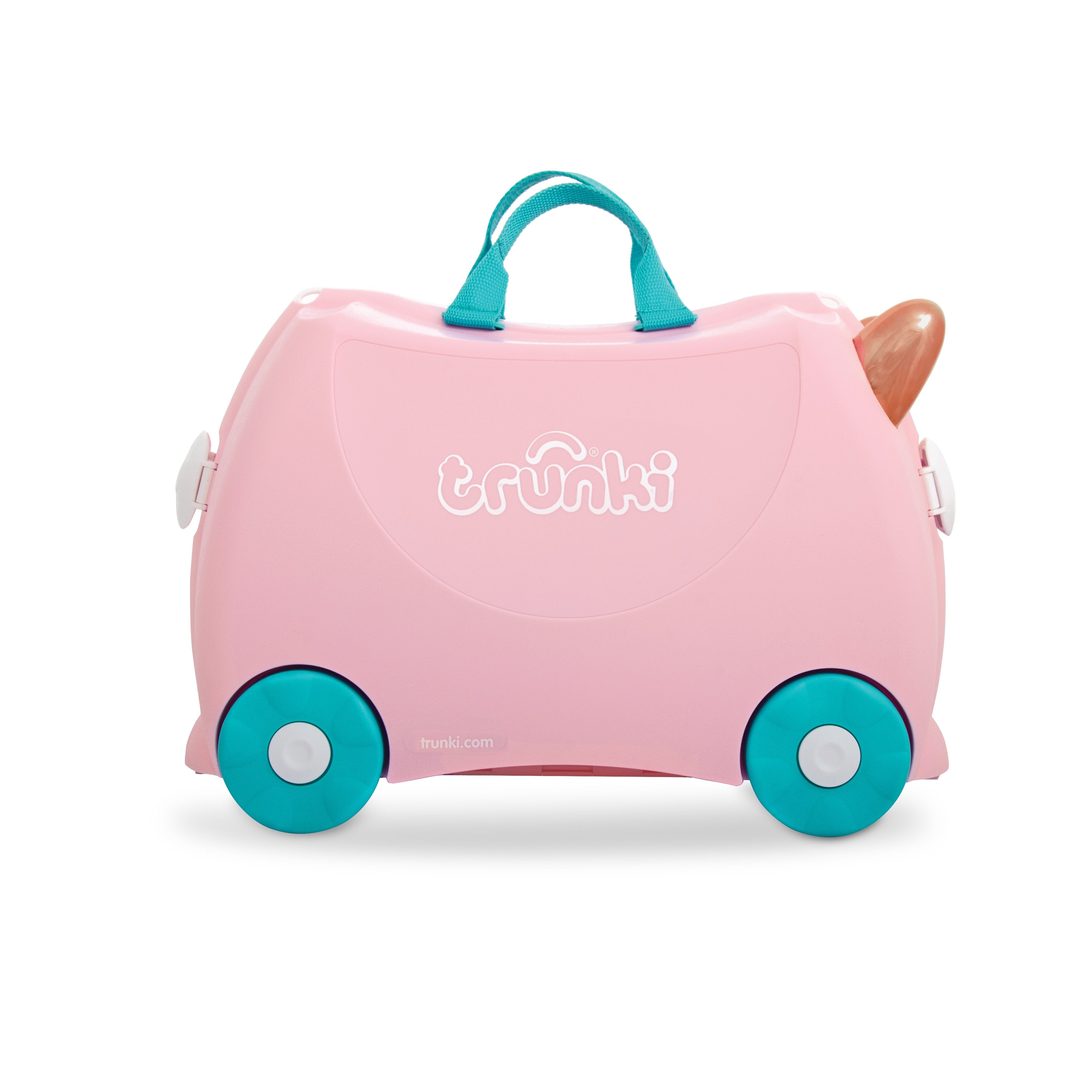 Trunki Ride-On Luggage - Flossi the Flamingo