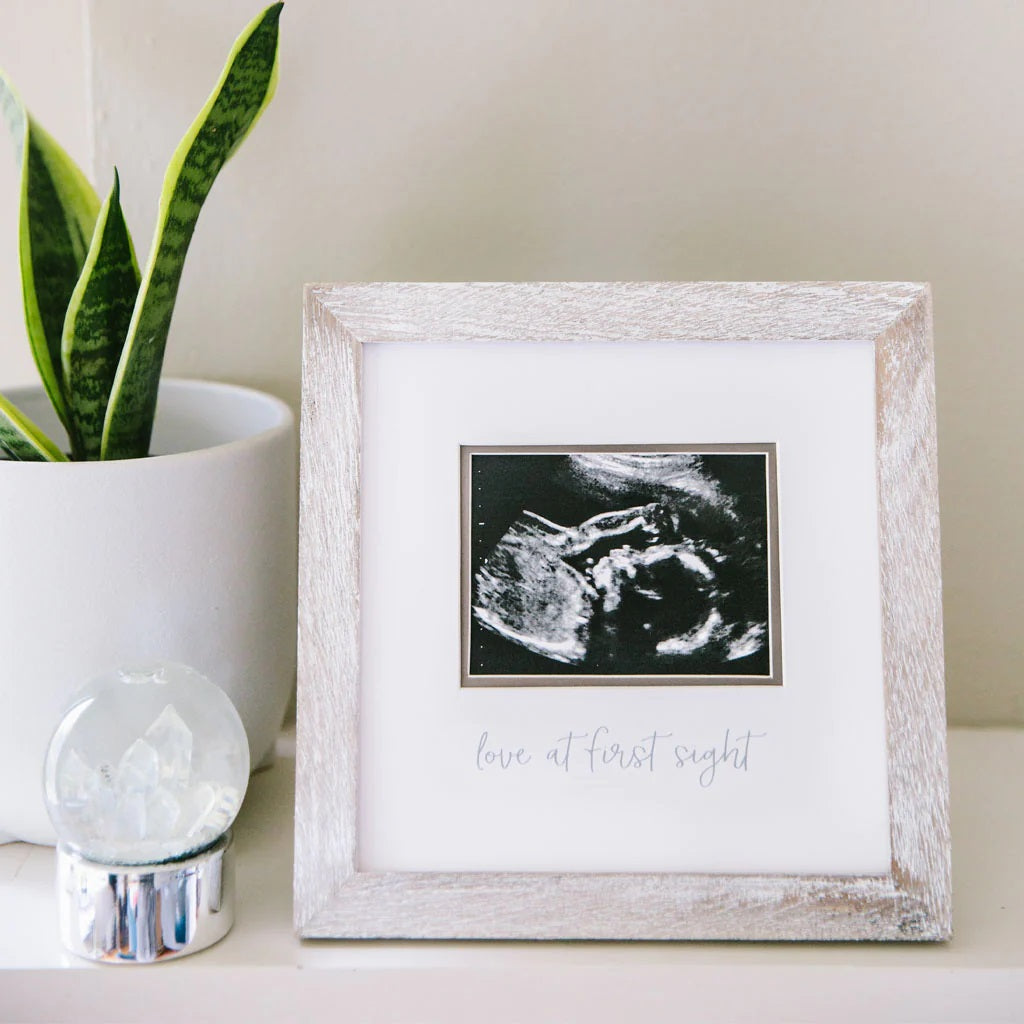 Pearhead Rustic Sonogram Frame