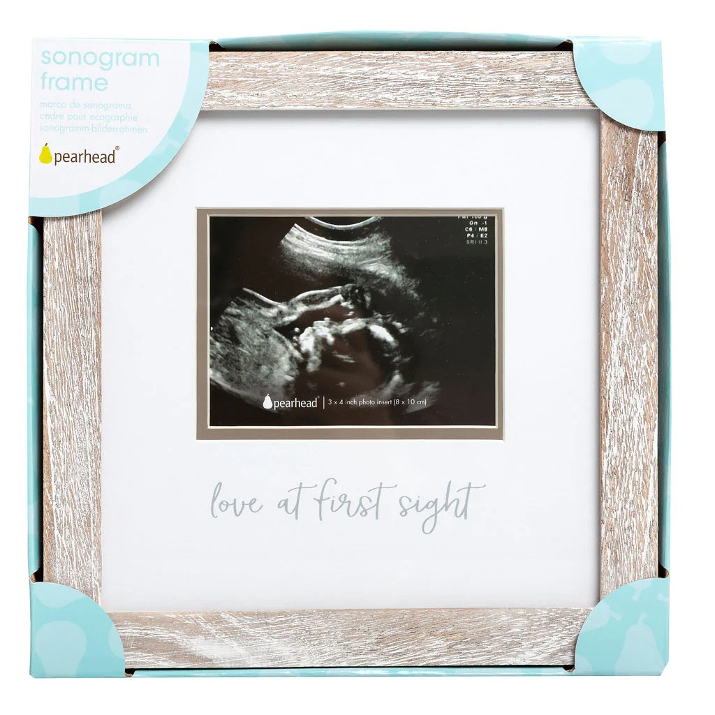 Pearhead Rustic Sonogram Frame