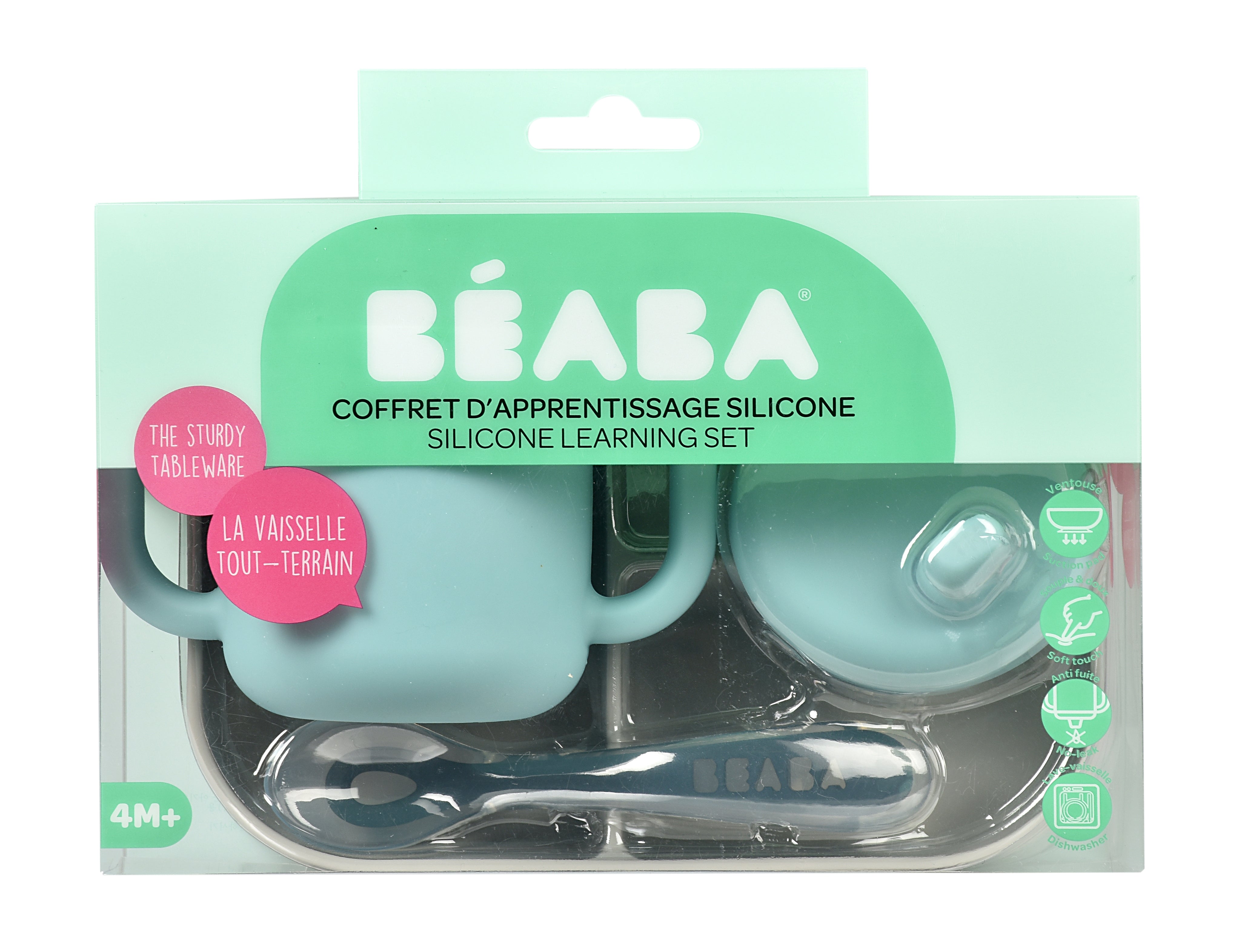 Silicone Suction Divided Meal Set