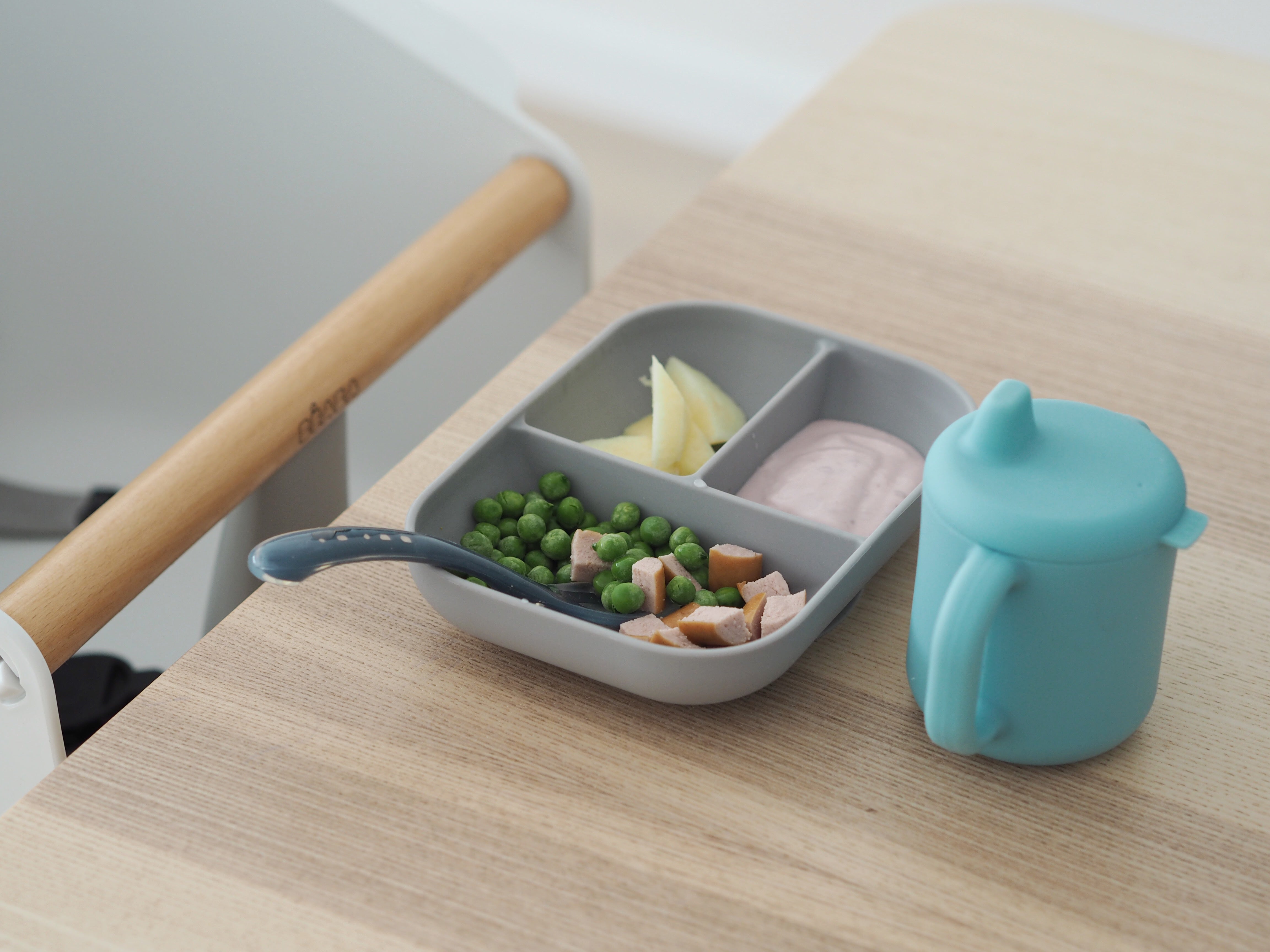 Silicone Suction Divided Meal Set