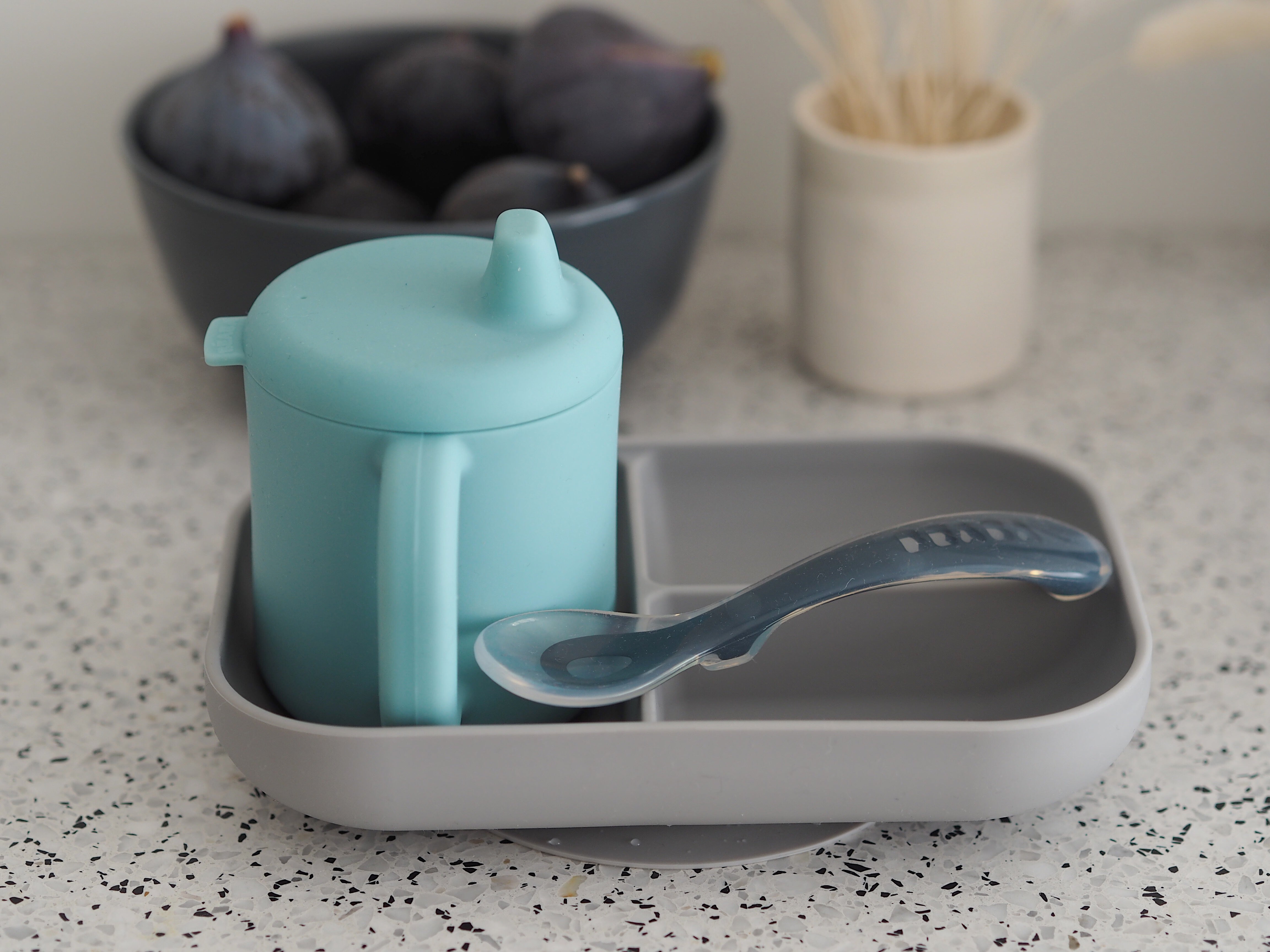 Silicone Suction Divided Meal Set