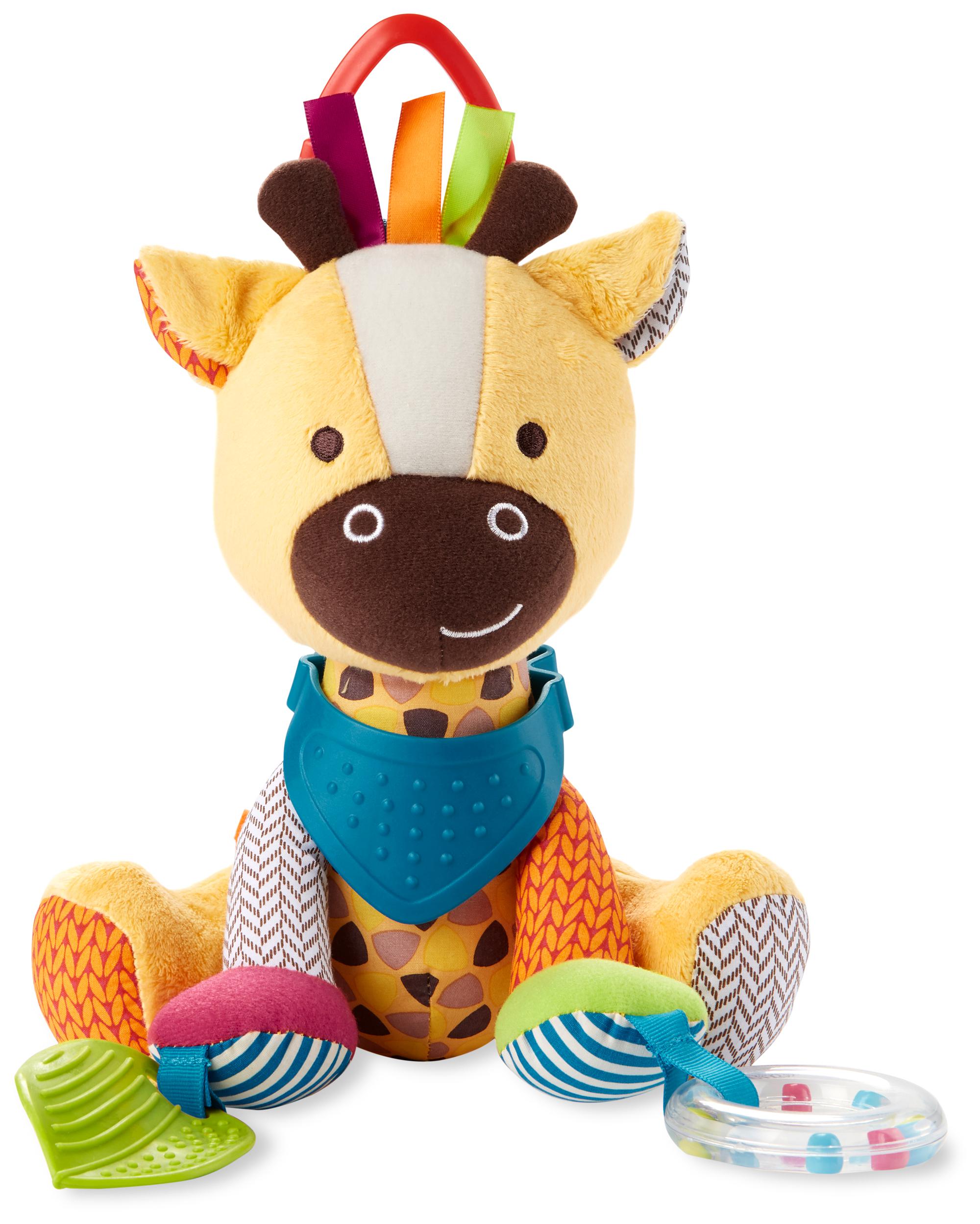 Giraffe Bandana Buddie Activity Toy