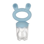 Haakaa Fresh Food Feeder & Cover Set - Steel Blue