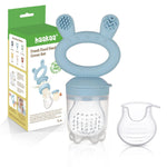 Haakaa Fresh Food Feeder & Cover Set - Steel Blue