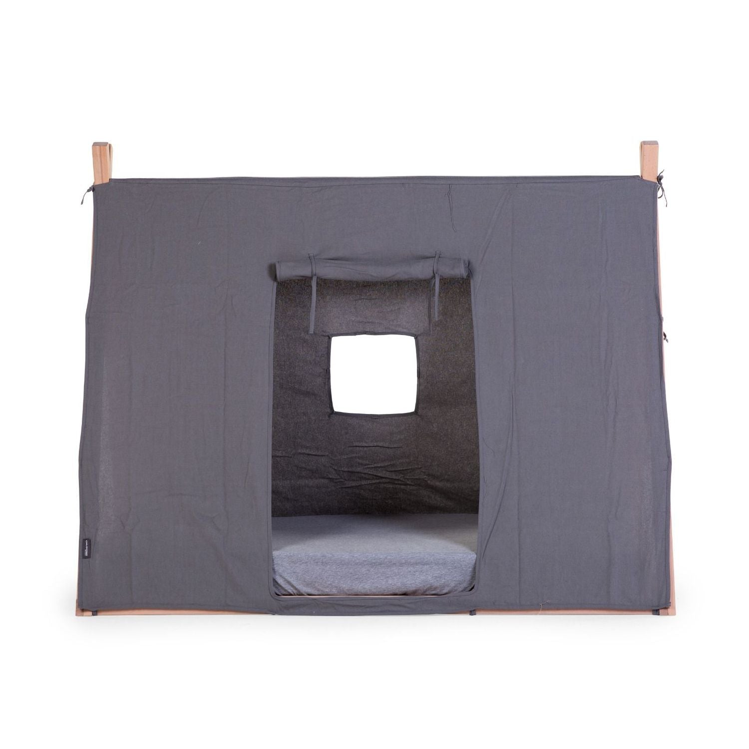 Childhome Tipi Junior Bed Tent Cover - Grey