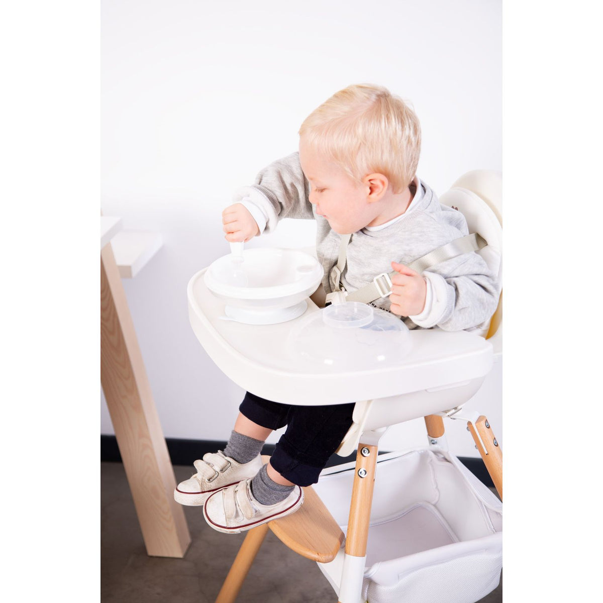 Evolu 2 High Chair - Natural White