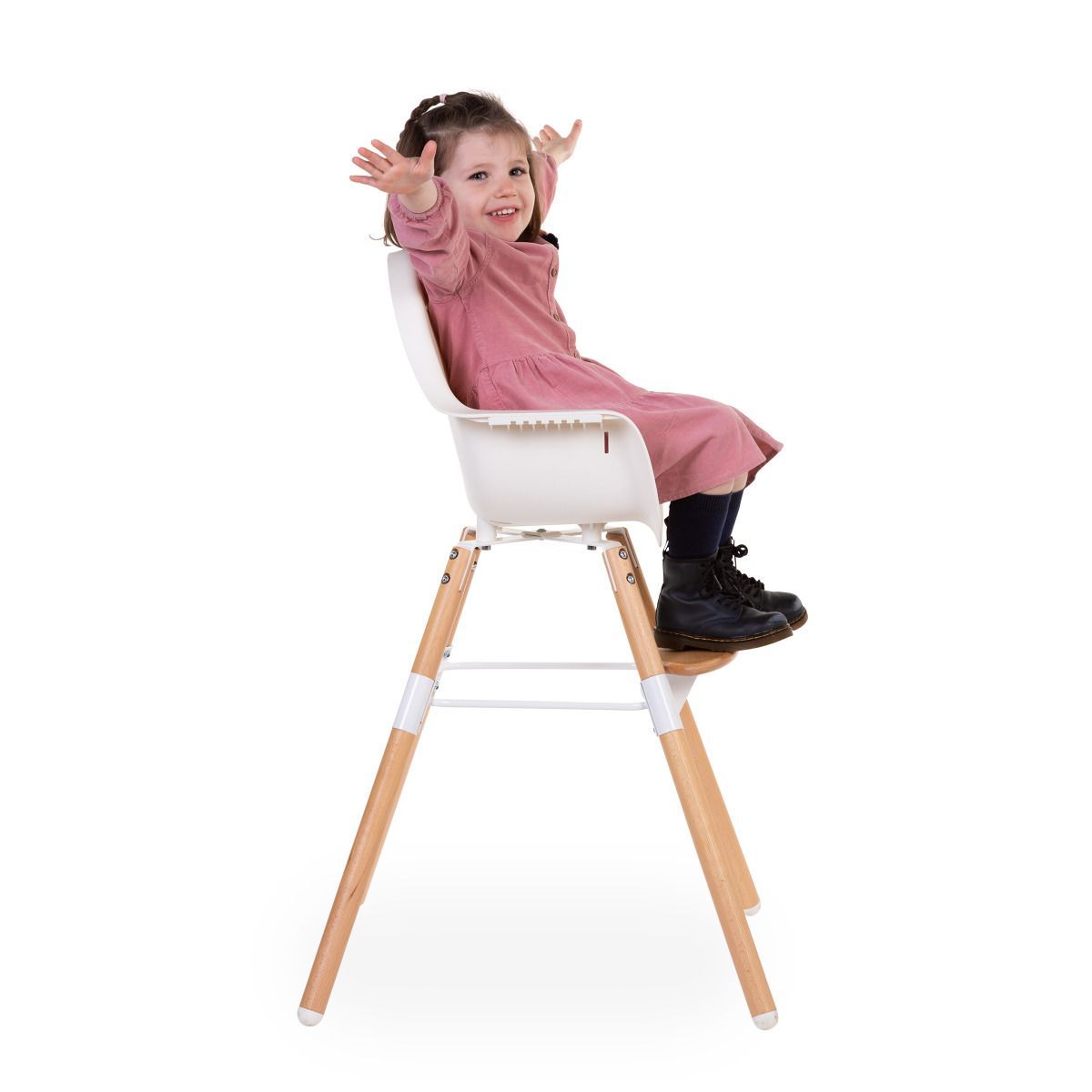 Evolu 2 High Chair - Natural White