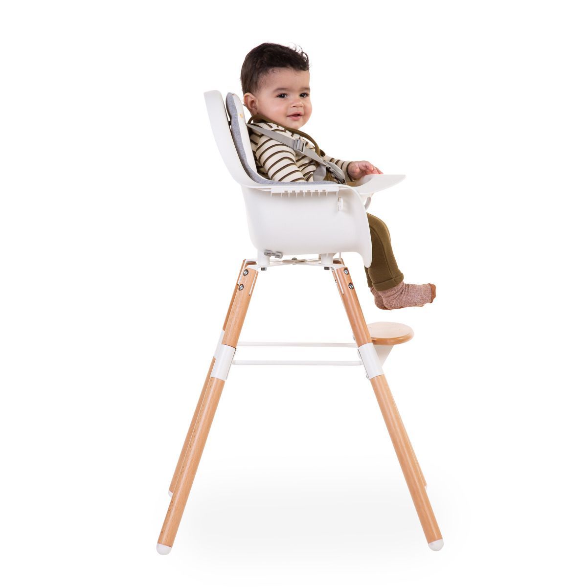 Evolu 2 High Chair - Natural White