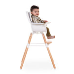 Evolu 2 High Chair - Natural White