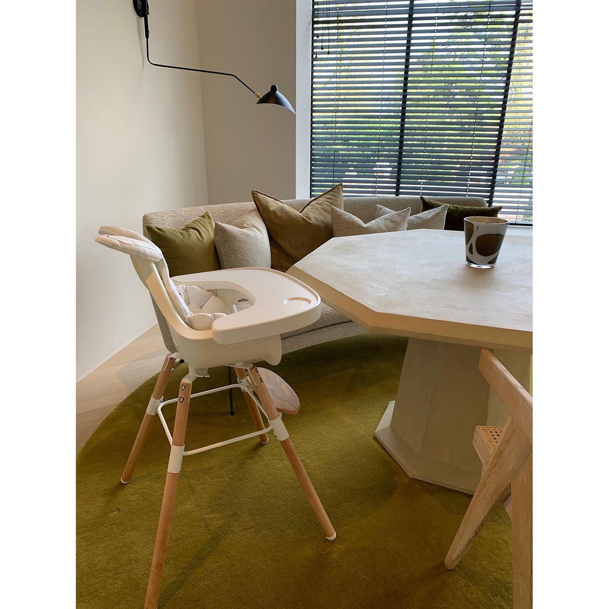 Evolu 2 High Chair - Natural White