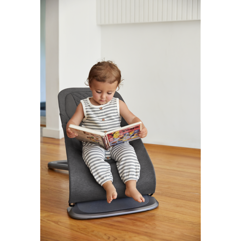 Ergobaby Evolve 3 in 1 Bouncer - Charcoal Grey