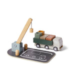 Truck and Crane