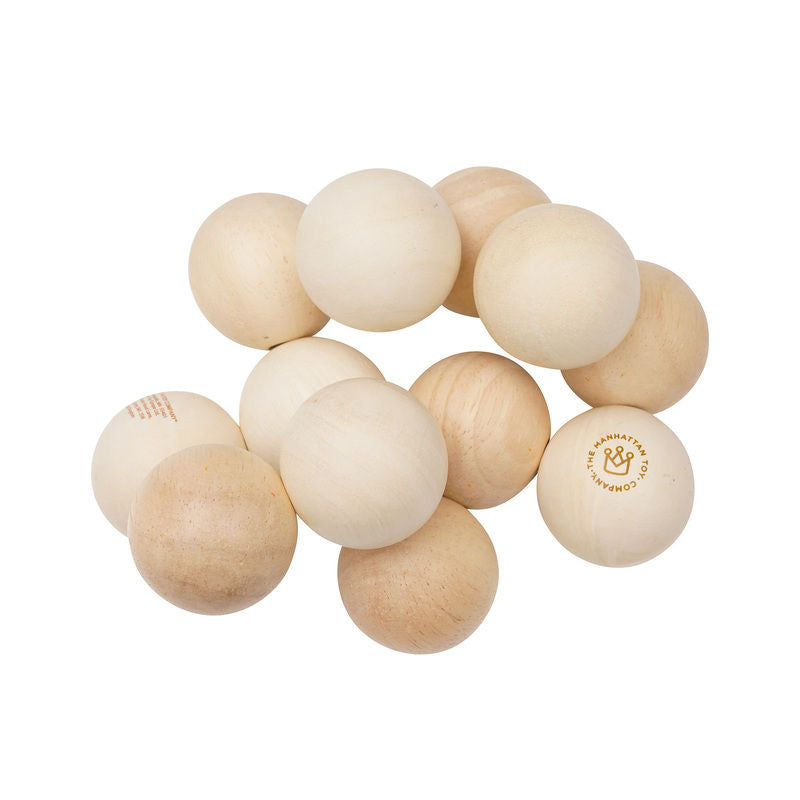 Manhattan Toy Classic Baby Beads - Natural