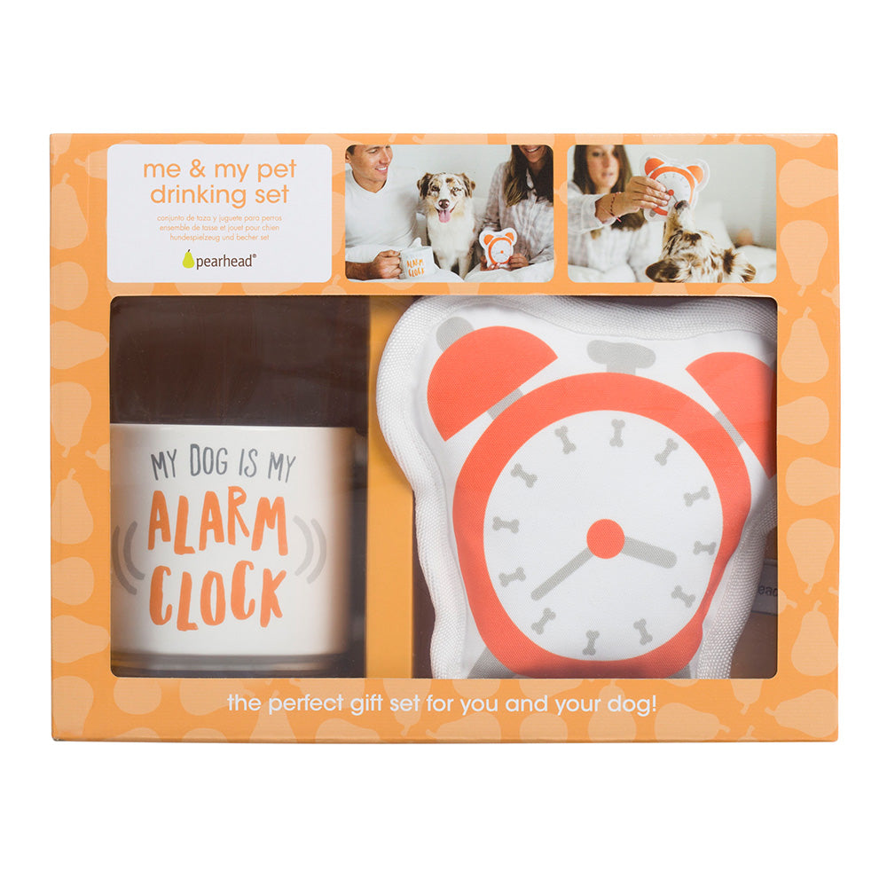 Pet My Dog is my Alarm Clock Owner & Pet Gift Set