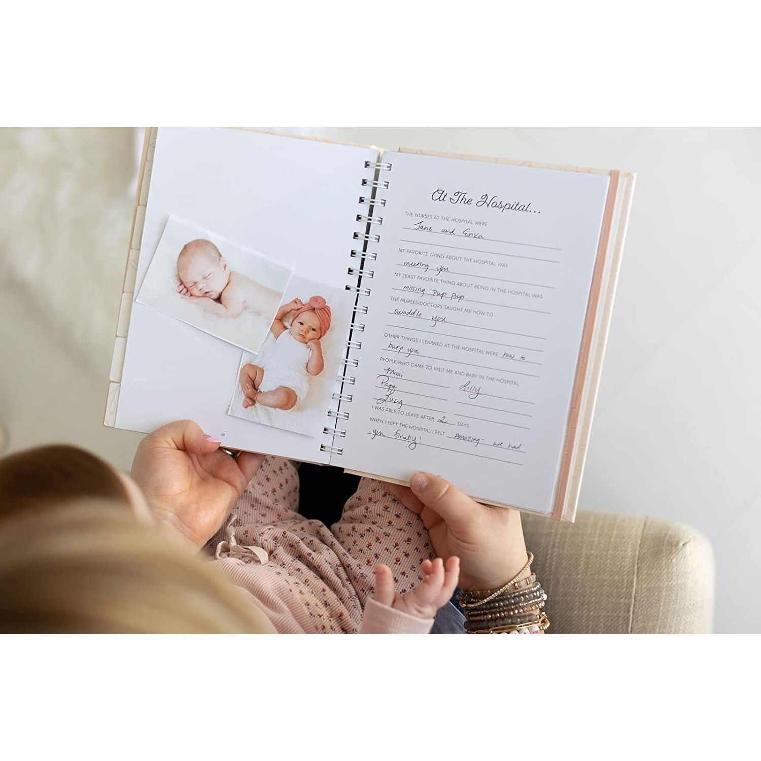 Pearhead Pregnancy Journal - Blush