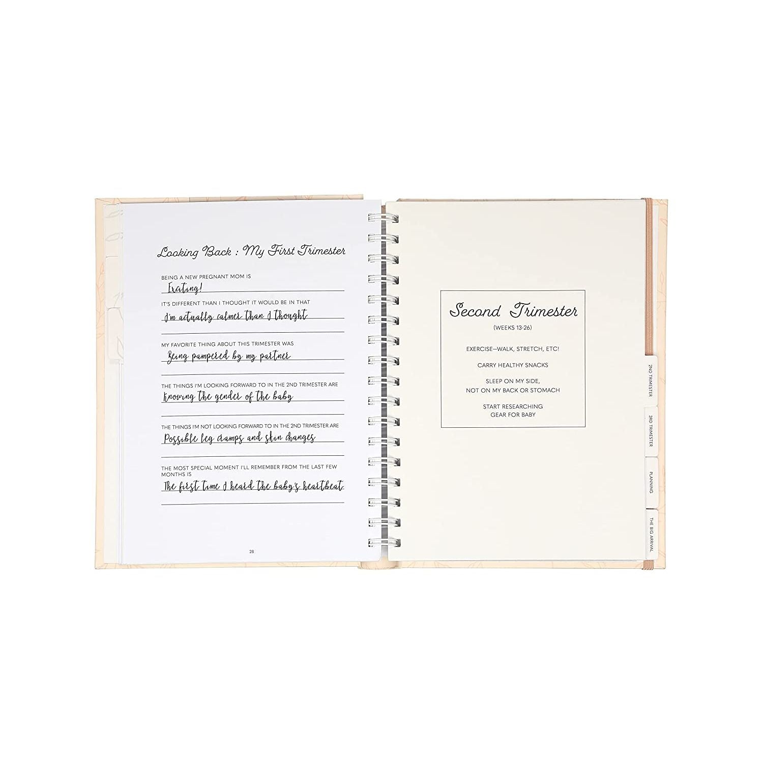 Pearhead Pregnancy Journal - Blush