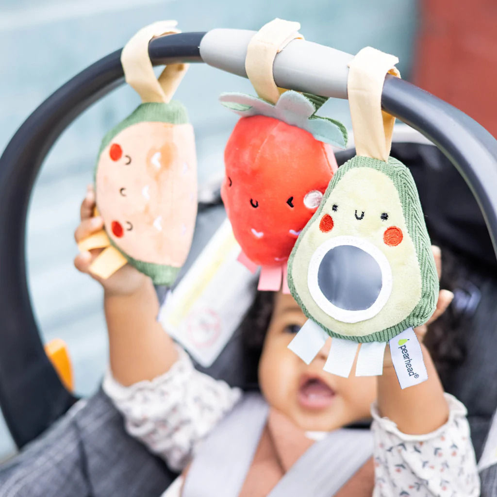Pearhead Stroller Toy Set - Fruit