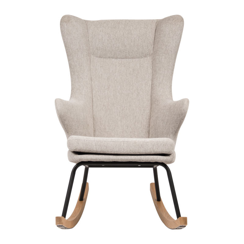 Quax Rocking Nursing Chair - Sand Grey