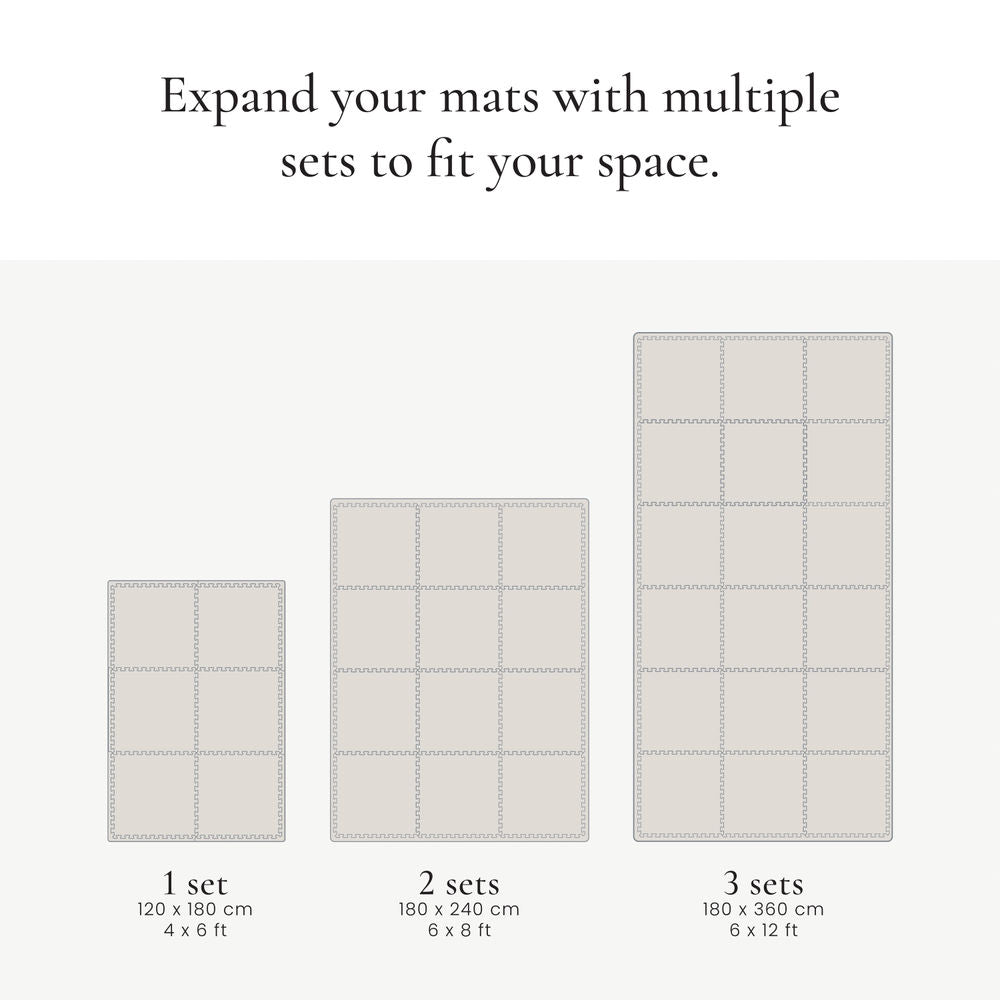 Toddlekind Premium Puzzle Playmat - Linen