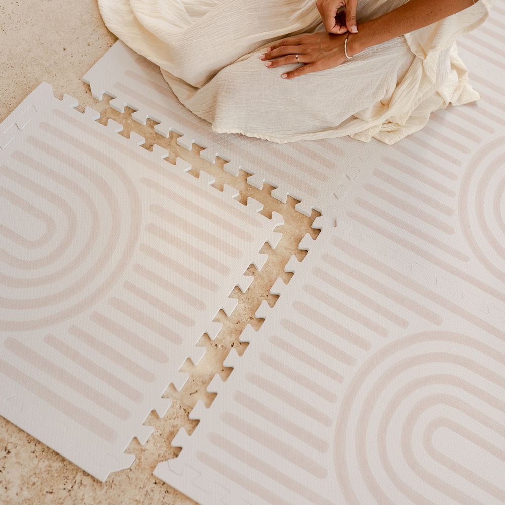 Toddlekind Premium Puzzle Playmat - Linen
