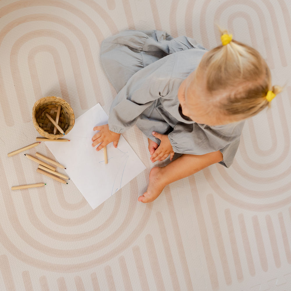 Toddlekind Premium Puzzle Playmat - Linen