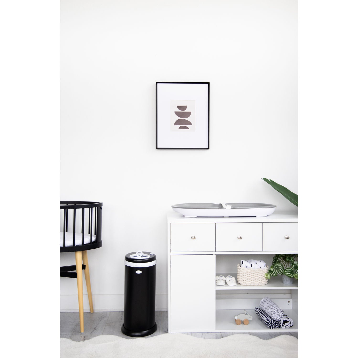 Ubbi Nappy Bin - Matte Black