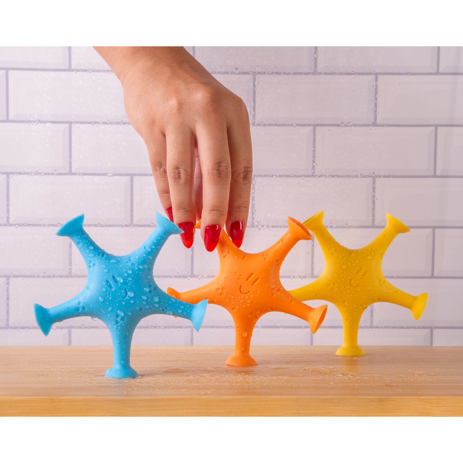 Ubbi Starfish Suction Bath Toys